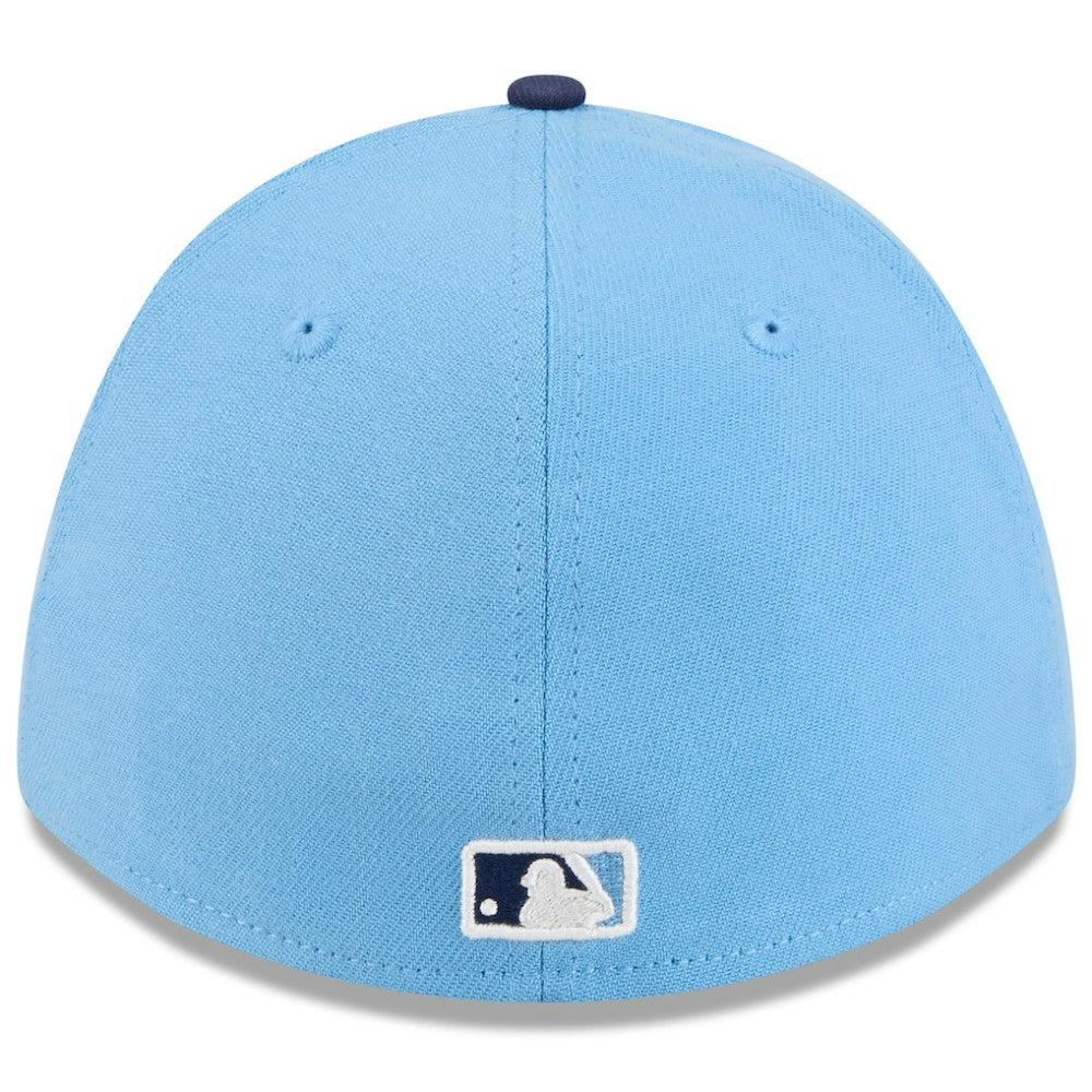 Tampa Bay Rays 2026 Spring Training M-Crown 39THIRTY Flex Hat Light Blue/Navy