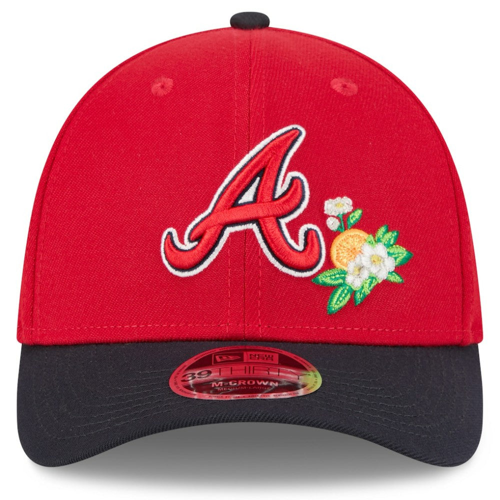 Atlanta Braves 2026 Spring Training M-Crown 39THIRTY Flex Hat Red/Navy