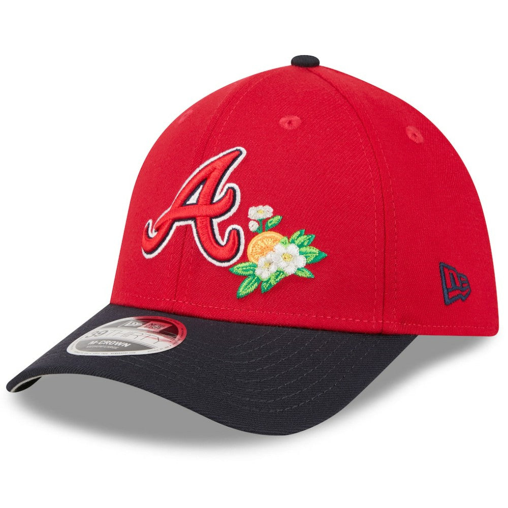 Atlanta Braves 2026 Spring Training M-Crown 39THIRTY Flex Hat Red/Navy