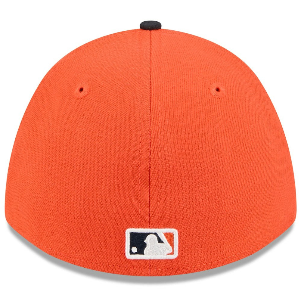Houston Astros 2026 Spring Training M-Crown 39THIRTY Flex Hat Orange/Navy