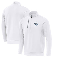 Utah Mammoth Antigua Generation Quarter-Zip Pullover - White Pullover