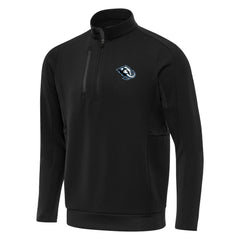 Utah Mammoth Antigua Generation Quarter-Zip Pullover - Black Pullover