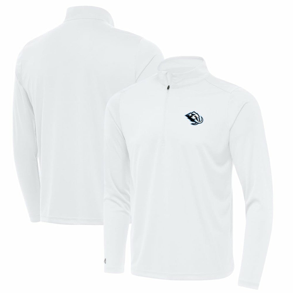 Utah Mammoth Antigua Tribute Quarter-Zip Pullover - White Pullover