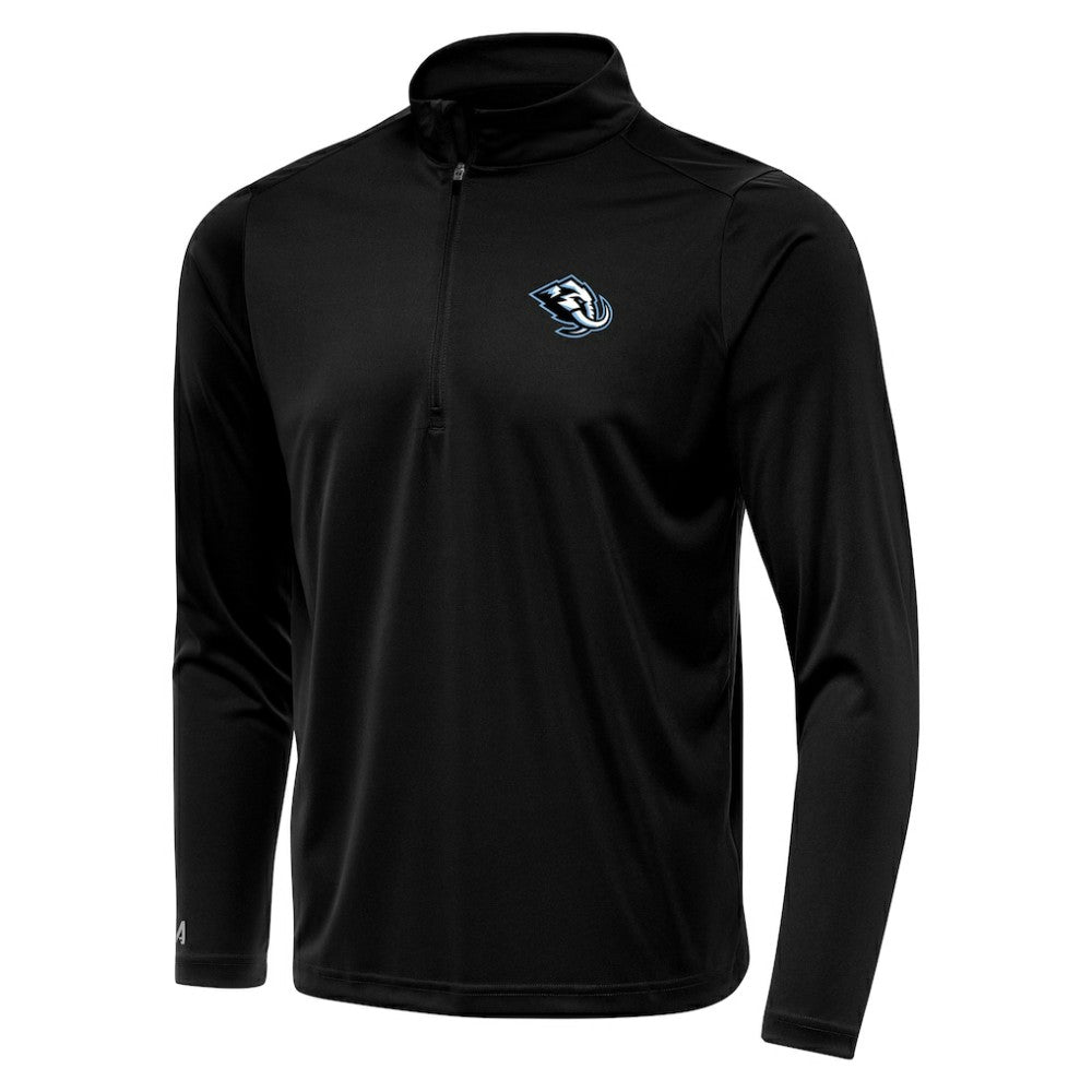 Utah Mammoth Antigua Tribute Quarter-Zip Pullover - Black Pullover