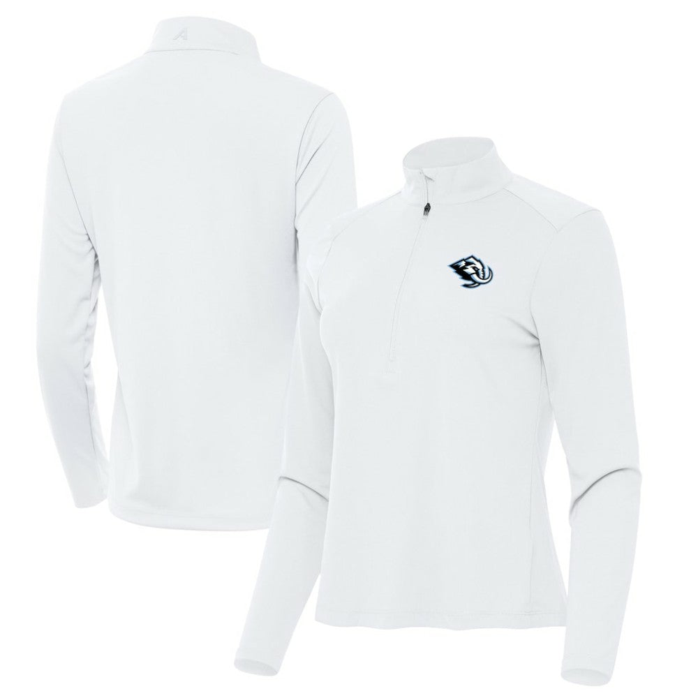 Utah Mammoth Antigua Women's Tribute Half-Zip Pullover - White Pullover