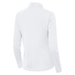 Utah Mammoth Antigua Women's Tribute Half-Zip Pullover - White Pullover