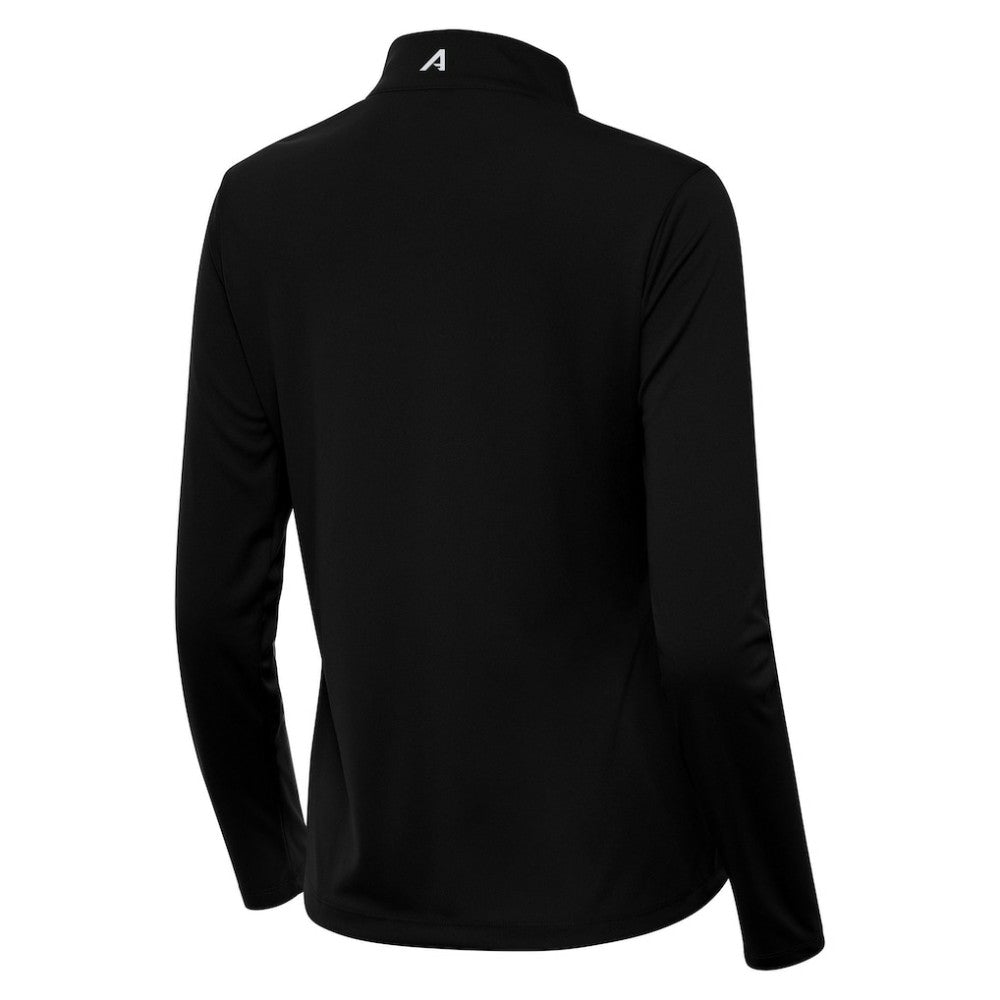 Utah Mammoth Antigua Women's Tribute Half-Zip Pullover - Black Pullover