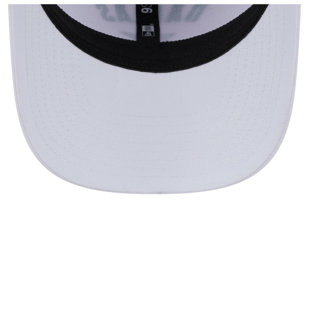 Dallas Stars New Era Team Lockup Basic 9SEVENTY Adjustable Hat - White Hats