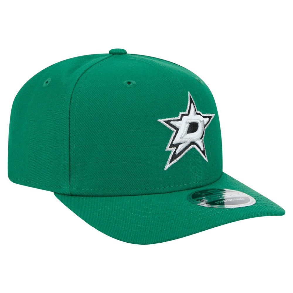 Dallas Stars New Era Logo Basic 9SEVENTY Adjustable Hat - Kelly Green Hats