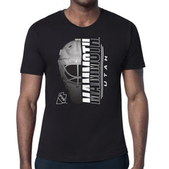 Utah Mammoth Starter Half Helmet T-Shirt - Black T-shirts