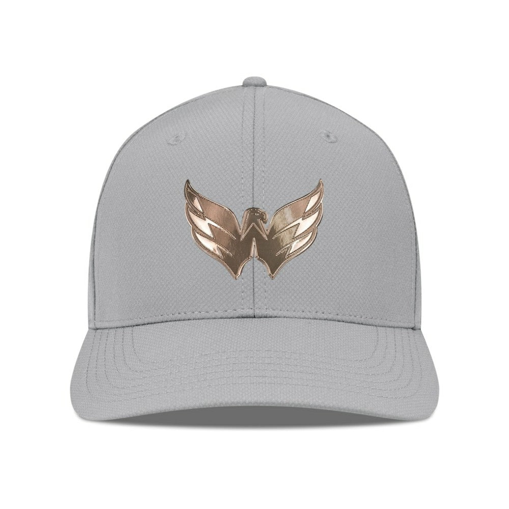 Washington Capitals Levelwear Rise Copper Insignia Flex Hat - Gray Hats