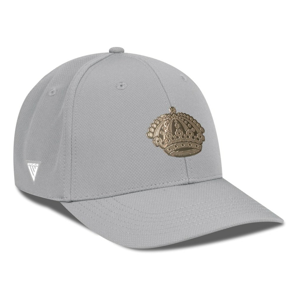 Los Angeles Kings Levelwear Rise Copper Insignia Flex Hat - Gray Hats