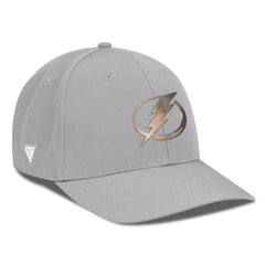 Tampa Bay Lightning Levelwear Rise Copper Insignia Flex Hat - Gray Hats
