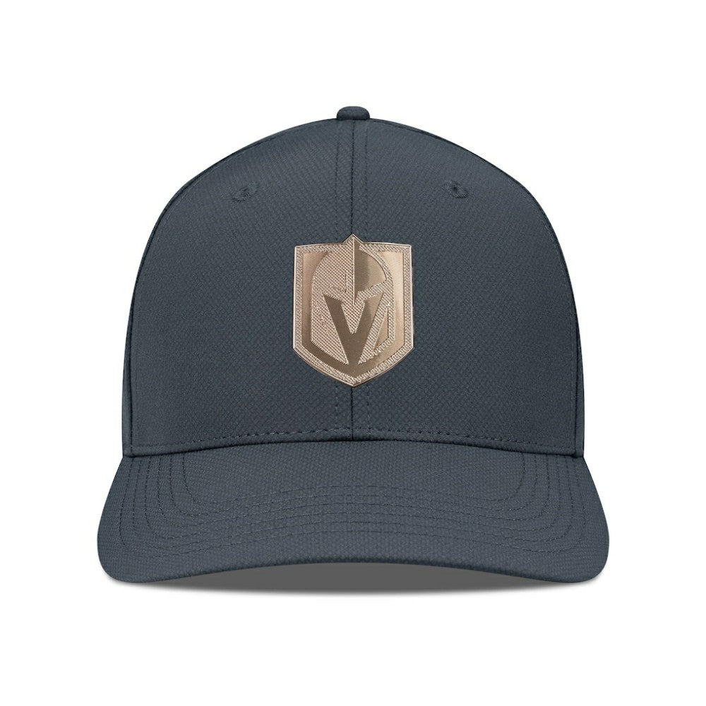 Vegas Golden Knights Levelwear Rise Copper Insignia Flex Hat - Charcoal Hats