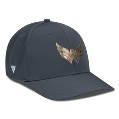 Washington Capitals Levelwear Rise Copper Insignia Flex Hat - Charcoal Hats