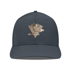 Pittsburgh Penguins Levelwear Rise Copper Insignia Flex Hat - Charcoal Hats