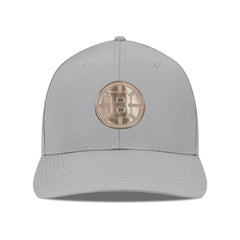 Boston Bruins Levelwear Rise Copper Insignia Flex Hat - Gray Hats