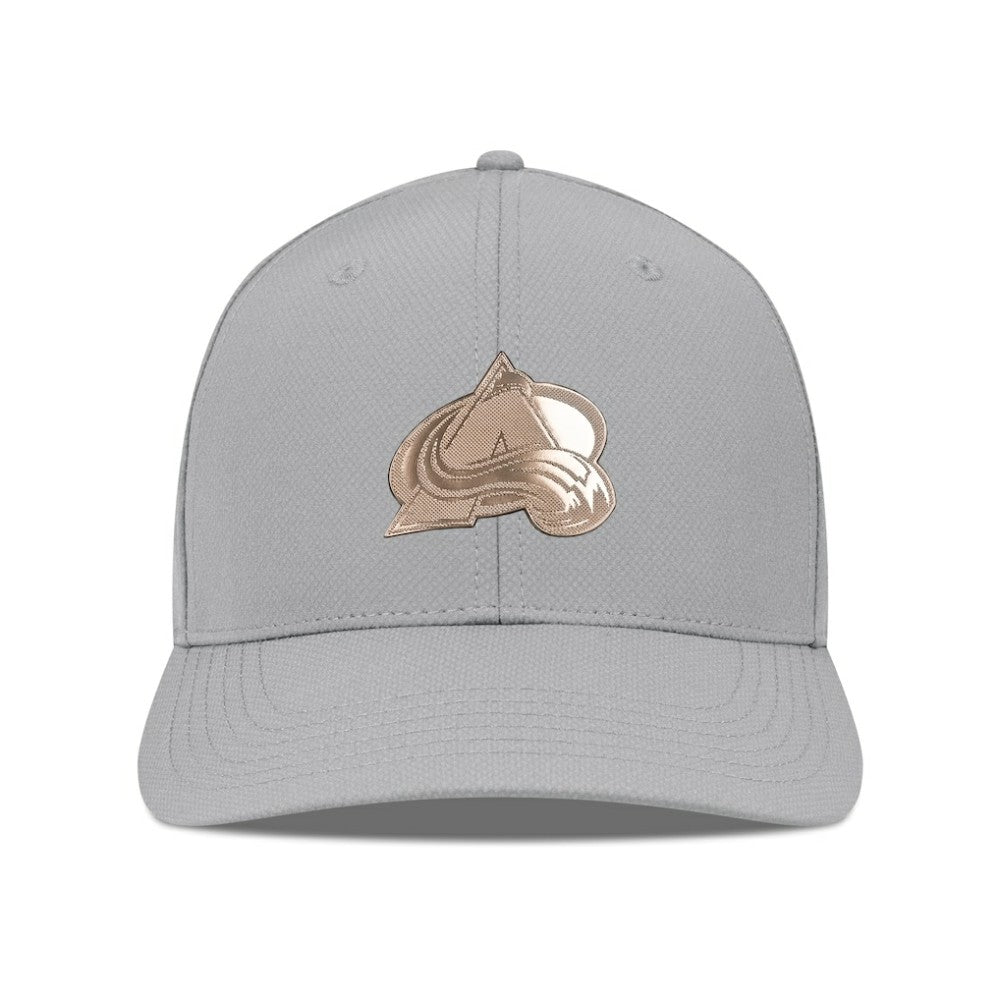 Colorado Avalanche Levelwear Rise Copper Insignia Flex Hat - Gray Hats