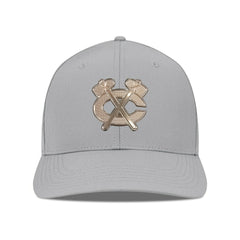 Chicago Blackhawks Levelwear Rise Copper Insignia Flex Hat - Gray Hats