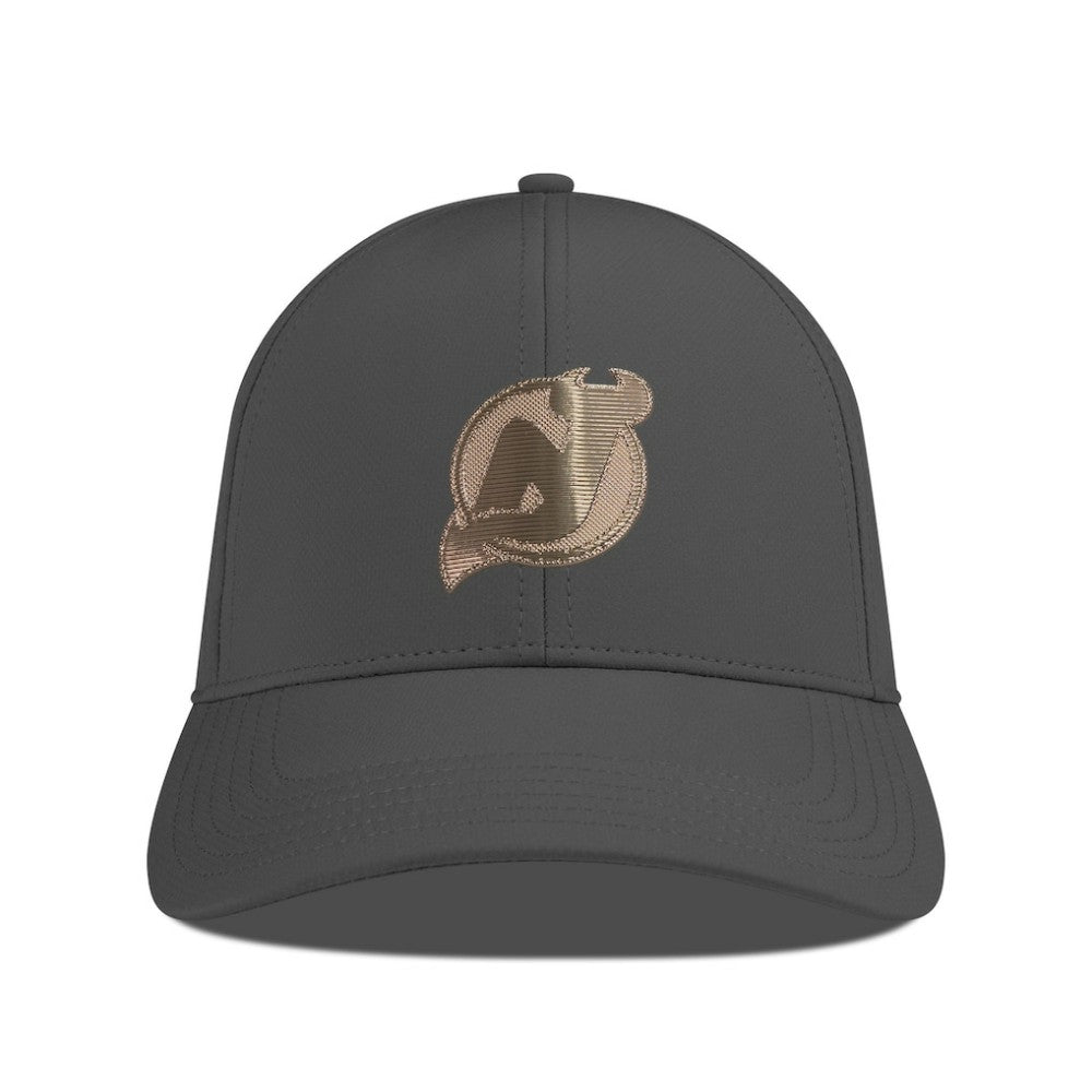New Jersey Devils Levelwear Ascend Copper Insignia Vented Adjustable Hat - Charcoal Jerseys