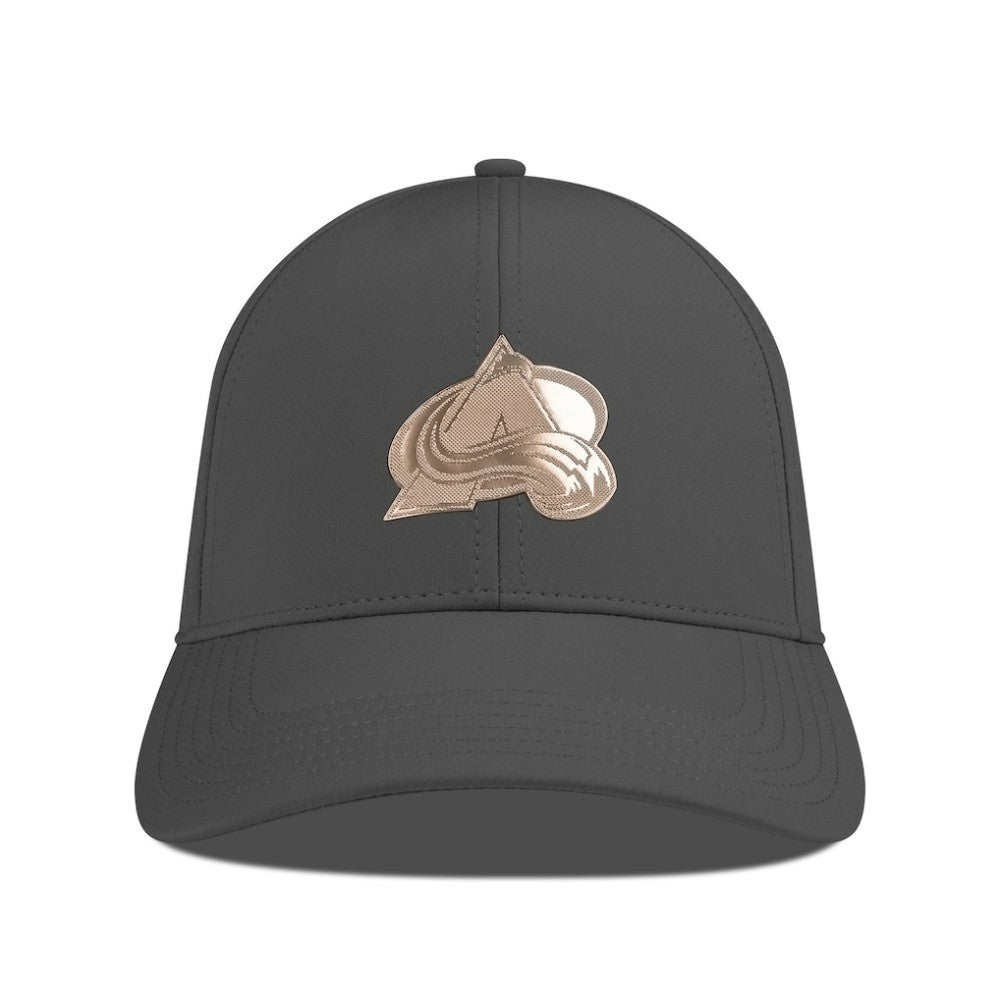 Colorado Avalanche Levelwear Ascend Copper Insignia Vented Adjustable Hat - Charcoal Hats