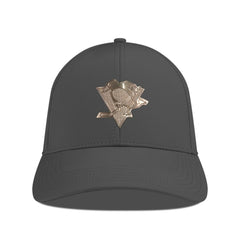 Pittsburgh Penguins Levelwear Ascend Copper Insignia Vented Adjustable Hat - Charcoal Hats