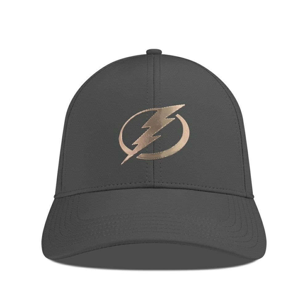 Tampa Bay Lightning Levelwear Ascend Copper Insignia Vented Adjustable Hat - Charcoal Hats