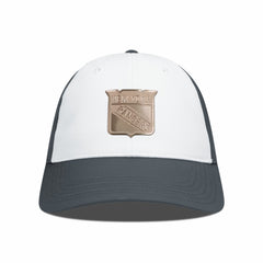 New York Rangers Levelwear Endure Copper Insignia Adjustable Hat - White/Charcoal Hats