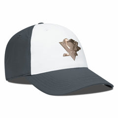 Pittsburgh Penguins Levelwear Endure Copper Insignia Adjustable Hat - White/Charcoal Hats