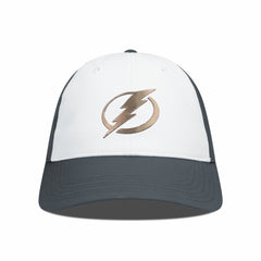 Tampa Bay Lightning Levelwear Endure Copper Insignia Adjustable Hat - White/Charcoal Hats