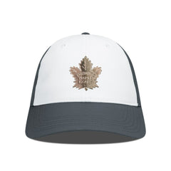 Toronto Maple Leafs Levelwear Endure Copper Insignia Adjustable Hat - White/Charcoal Hats