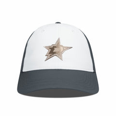 Dallas Stars Levelwear Endure Copper Insignia Adjustable Hat - White/Charcoal Hats