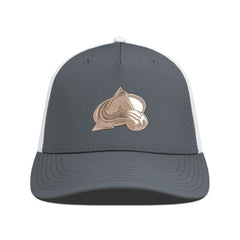 Colorado Avalanche Levelwear Signal Copper Insignia Trucker Adjustable Hat - Charcoal/White Hats