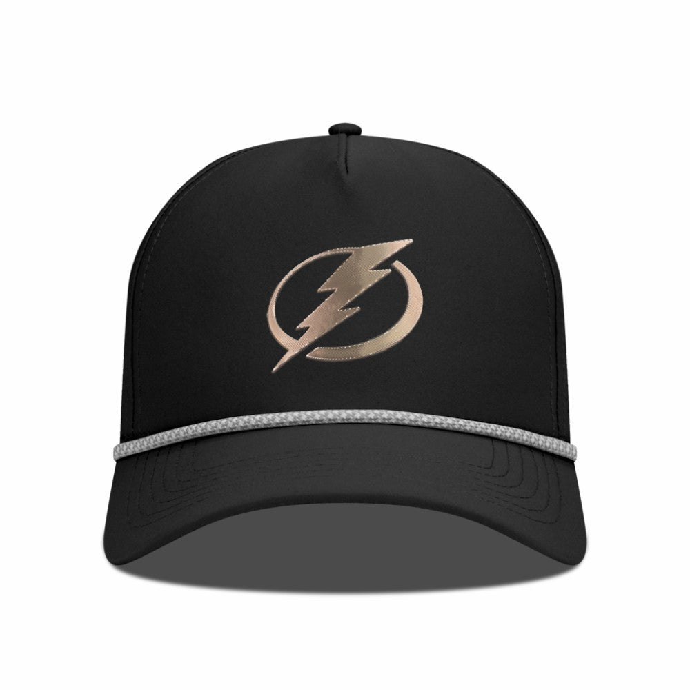 Tampa Bay Lightning Levelwear Gordon Copper Insignia Vented Adjustable Hat - Black Hats