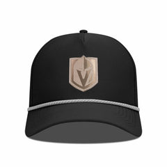 Vegas Golden Knights Levelwear Gordon Copper Insignia Vented Adjustable Hat - Black Hats