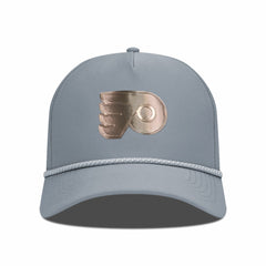 Philadelphia Flyers Levelwear Gordon Copper Insignia Vented Adjustable Hat - Gray Hats