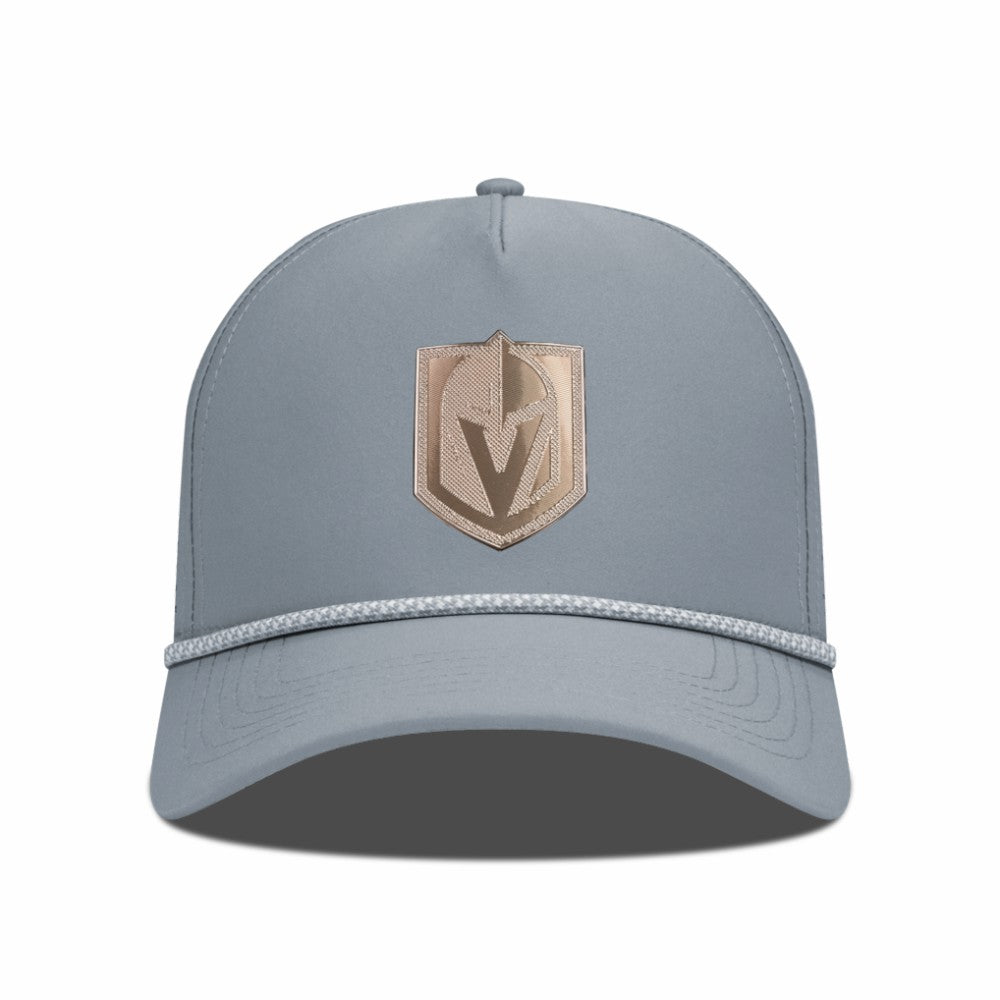 Vegas Golden Knights Levelwear Gordon Copper Insignia Vented Adjustable Hat - Gray Hats