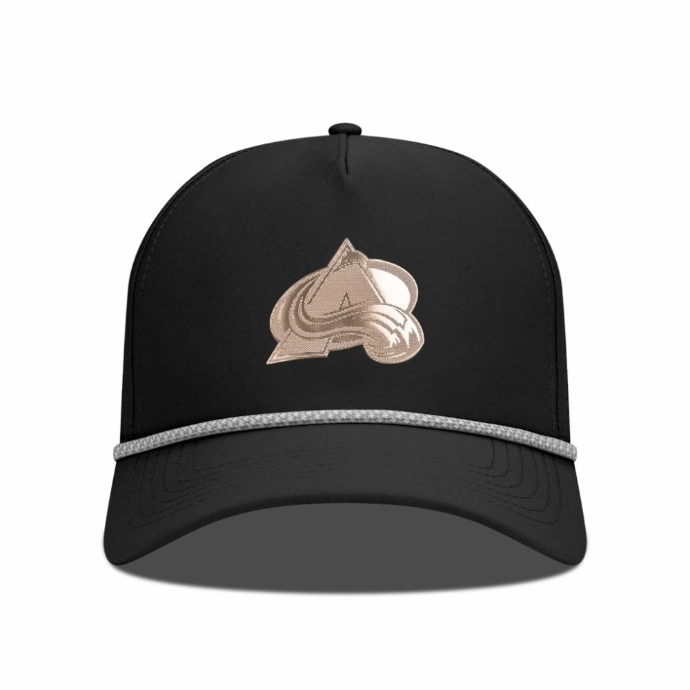 Colorado Avalanche Levelwear Gordon Copper Insignia Vented Adjustable Hat - Black Hats