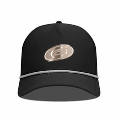 Carolina Hurricanes Levelwear Gordon Copper Insignia Vented Adjustable Hat - Black Hats
