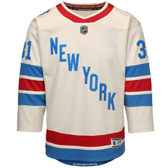 Igor Shesterkin New York Rangers Outerstuff Youth 2026 NHL Winter Classic Premier Jersey - White Jerseys