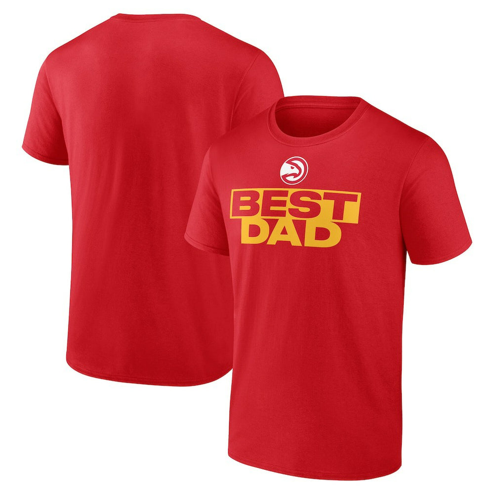 Atlanta Hawks Greatest Dad T-Shirt - Red sale
