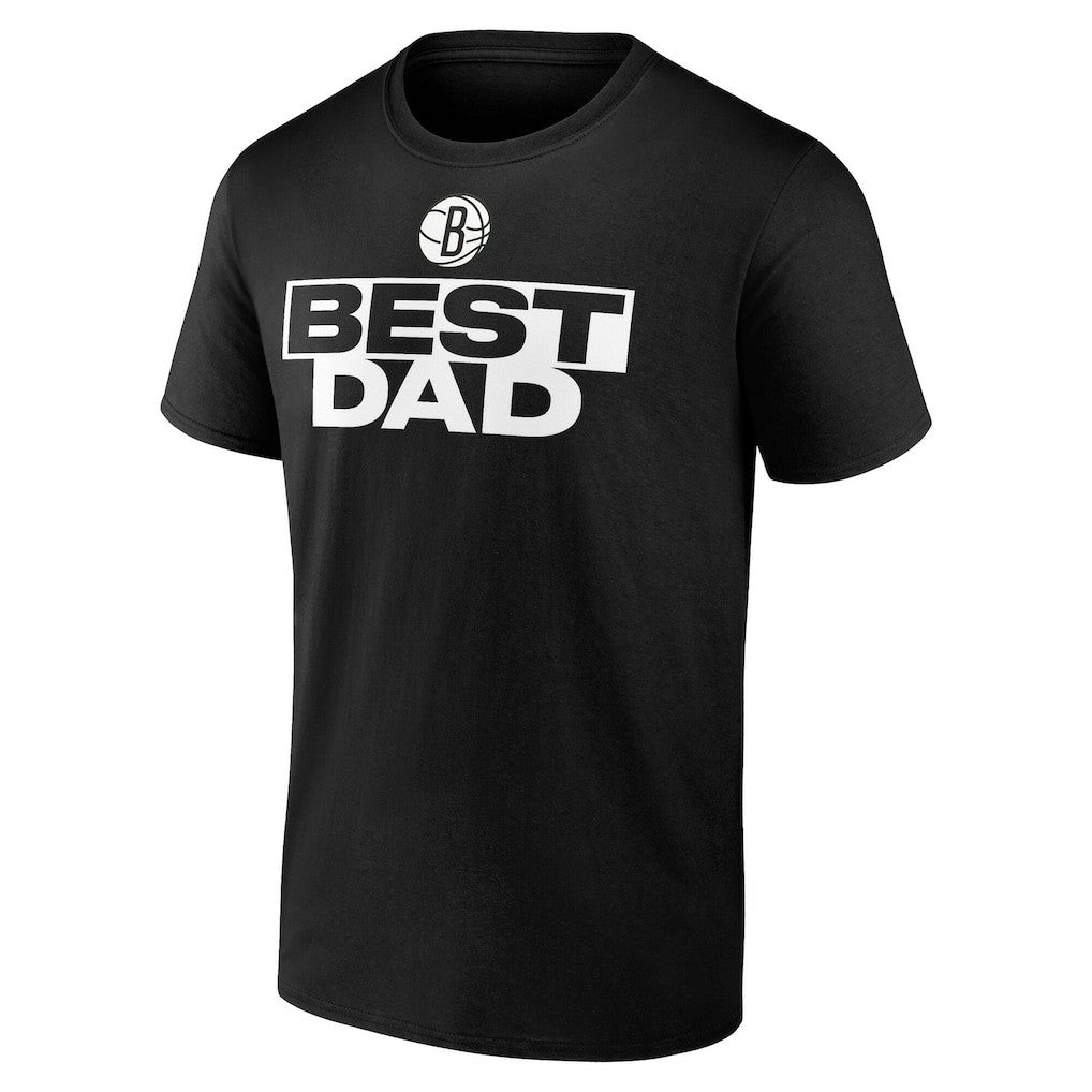 Brooklyn Nets Greatest Dad T-Shirt - Black sale