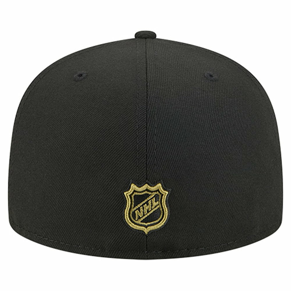 Carolina Hurricanes New Era Military Appreciation Digital Camo Stars 59FIFTY Fitted Hat - Black Hats