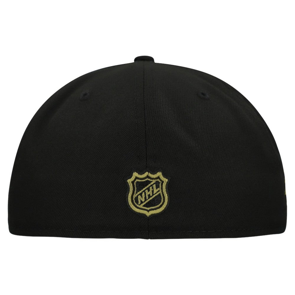 Chicago Blackhawks New Era Military Appreciation Digital Camo Stars 59FIFTY Fitted Hat - Black Hats