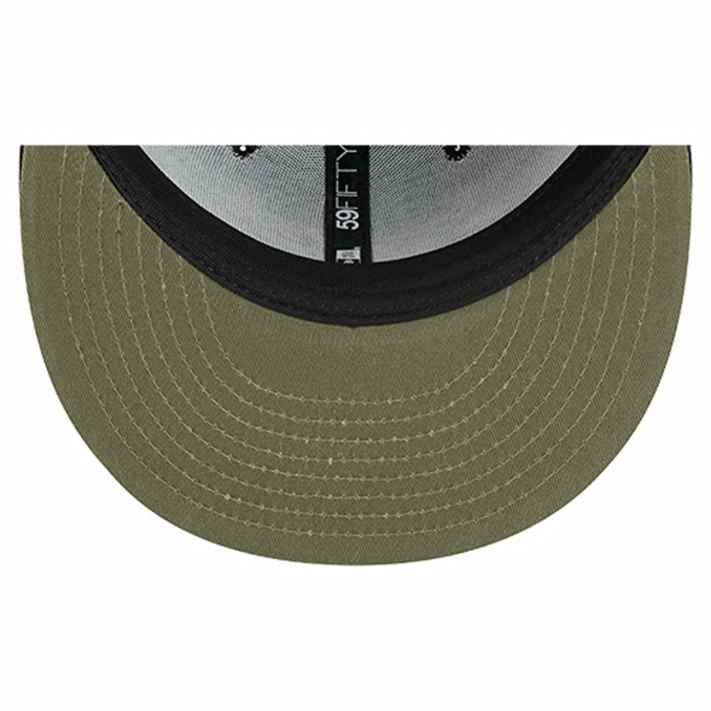 Dallas Stars New Era Military Appreciation Digital Camo Stars 59FIFTY Fitted Hat - Black Hats