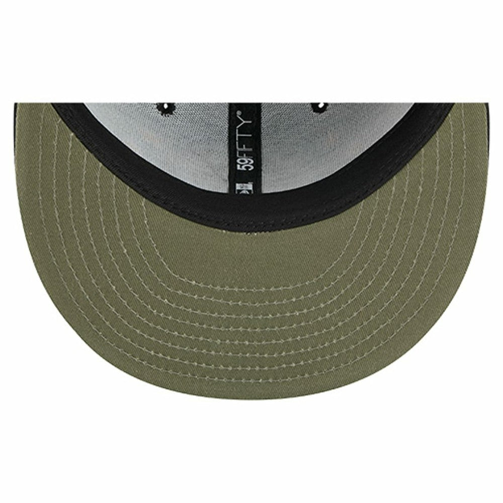 New York Islanders New Era Military Appreciation Digital Camo Stars 59FIFTY Fitted Hat - Black Hats