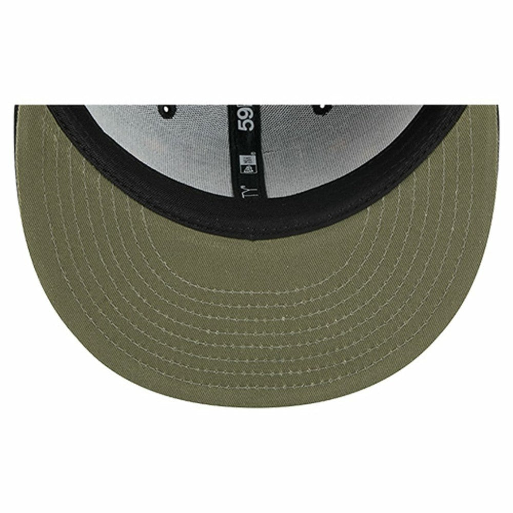 Vegas Golden Knights New Era Military Appreciation Digital Camo Stars 59FIFTY Fitted Hat - Black Hats