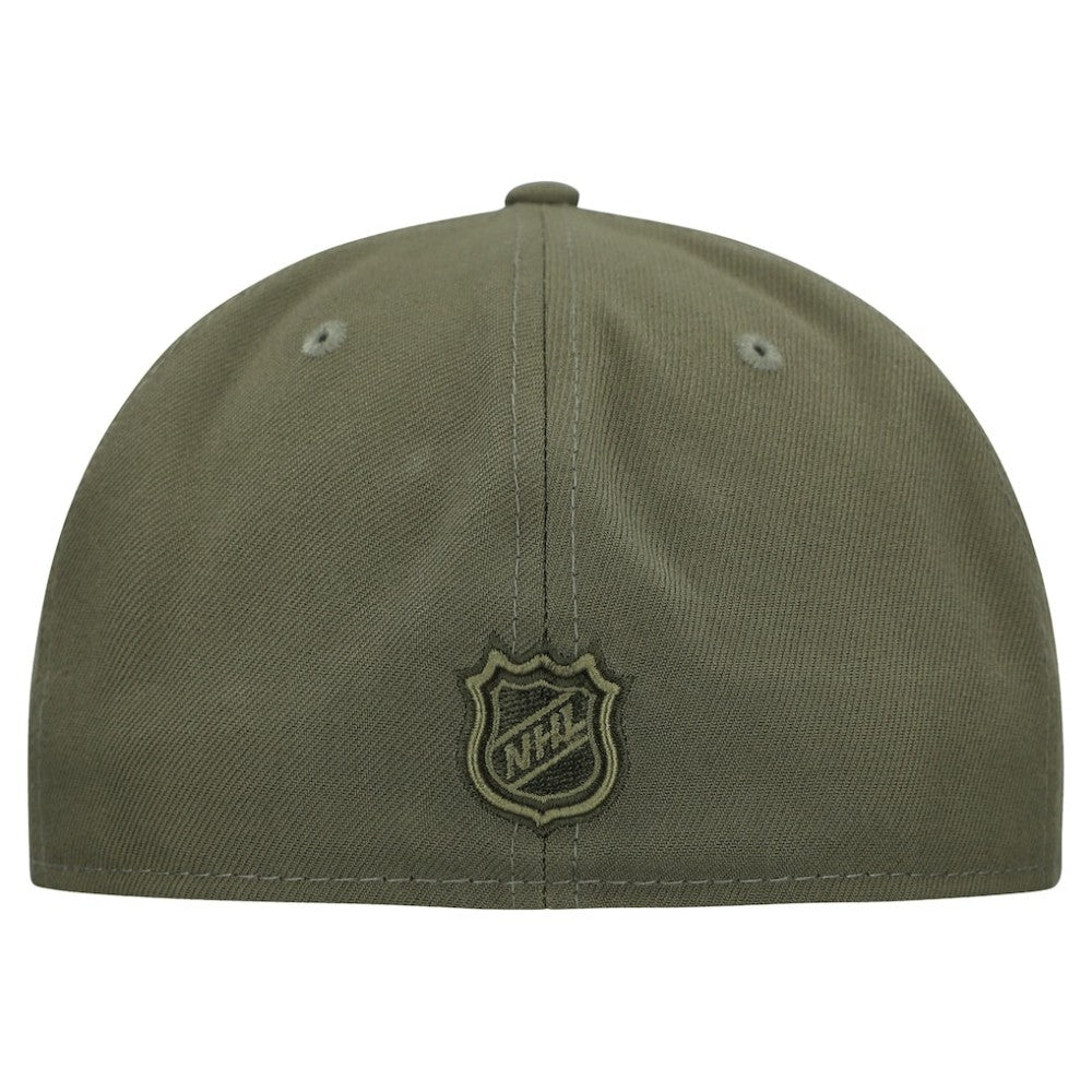 Minnesota Wild New Era Military Appreciation Flag 59FIFTY Fitted Hat - Olive Hats