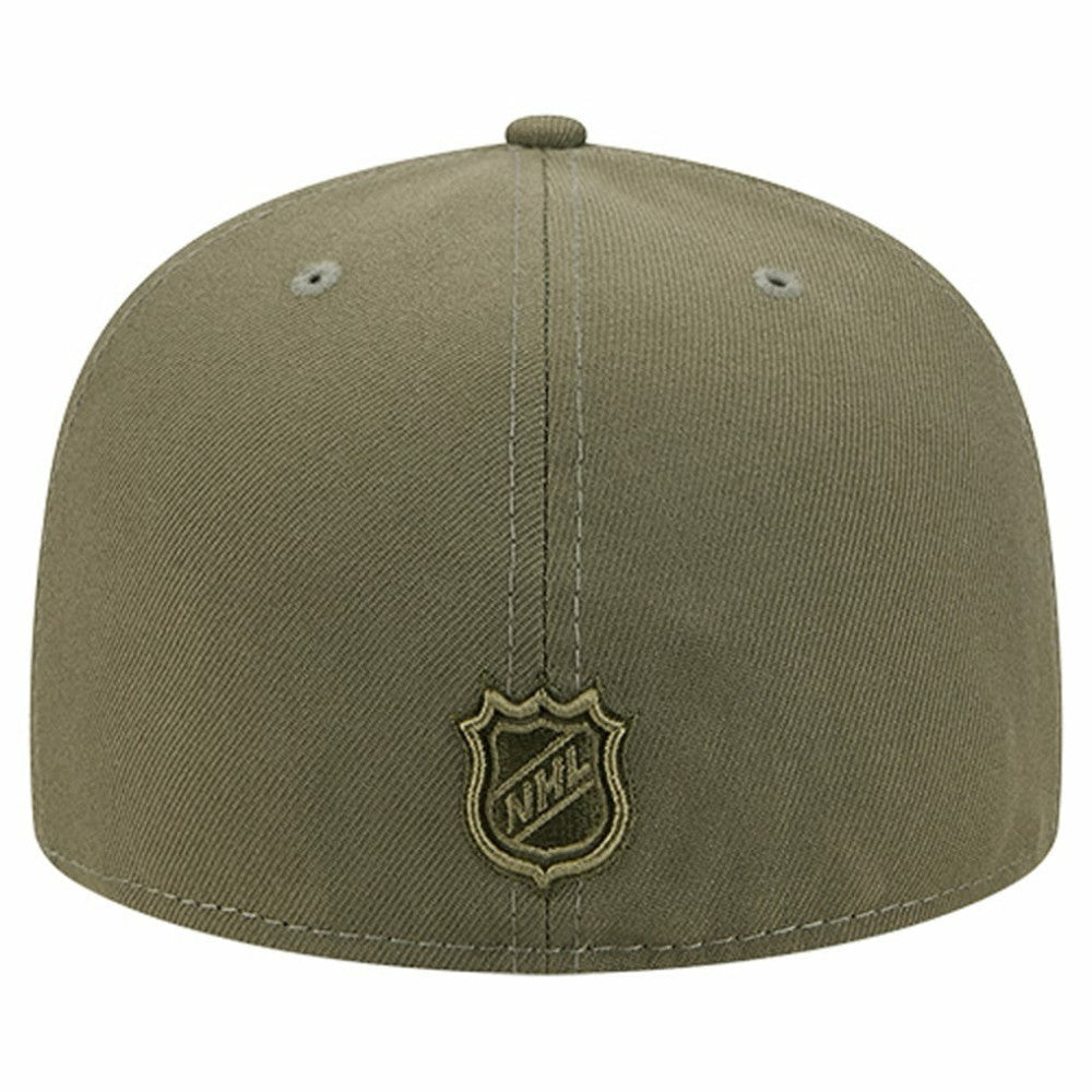 New Jersey Devils New Era Military Appreciation Flag 59FIFTY Fitted Hat - Olive Jerseys