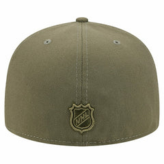 New Jersey Devils New Era Military Appreciation Flag 59FIFTY Fitted Hat - Olive Jerseys
